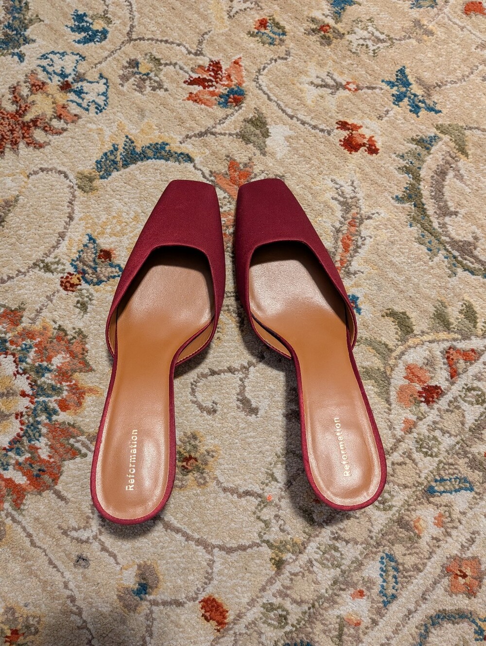 Reformation Daniela Kitten Mules Clogs - Picture 5 of 12